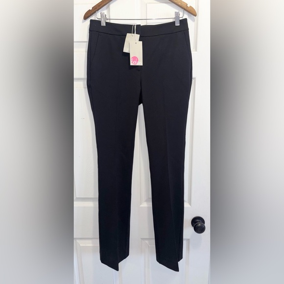 NWT Boden Hampshire Ponte Bootcut Trousers Black Pants Size 8 Regular Brand New - Picture 8 of 15